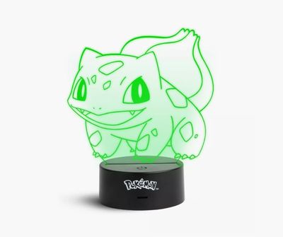 Geeknet Pokemon Bulbasaur Acrylic Desk Light 