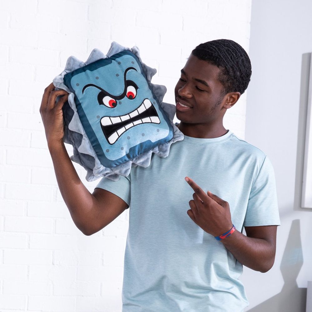 Club Mocchi Mocchi- Super Mario Thwomp Mega 15-in Plush 