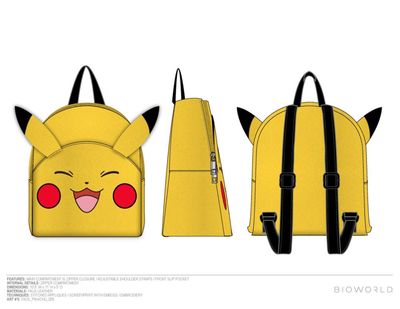 Pikachu Face Mini Backpack 