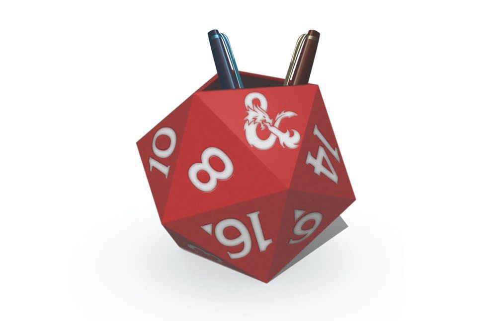 Dungeons & Dragons Dice Pen Holder 