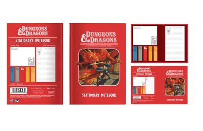 Dungeons & Dragons Stationary Sticky Note Set 