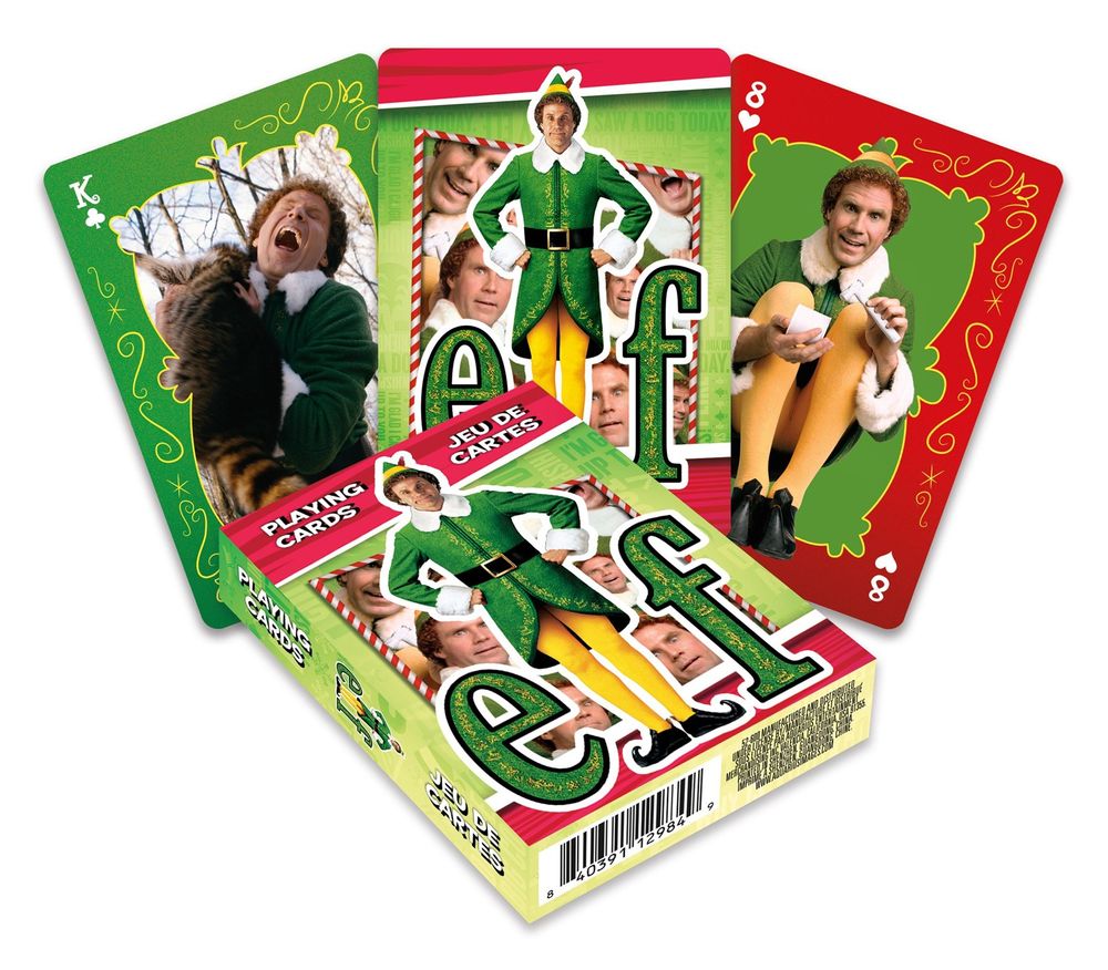 Elf Buddy Playing Cards 