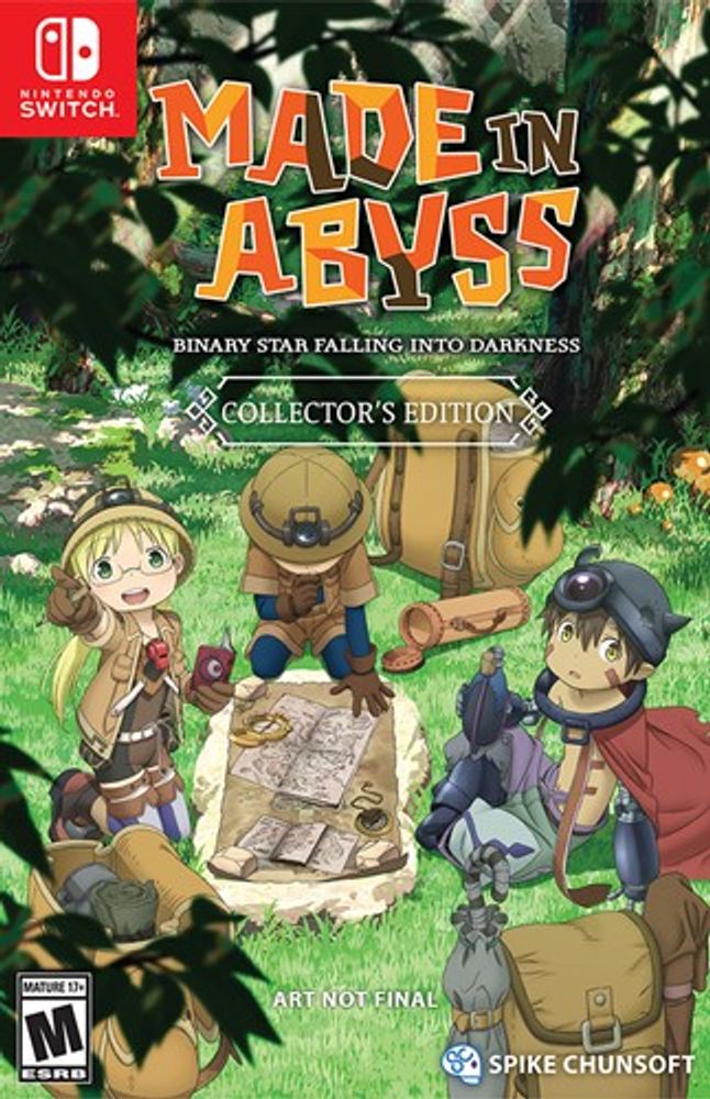 Made in Abyss Binary Star Falling into Darkness Collectors Edition Nintendo Switch 