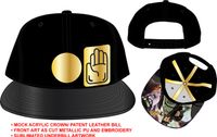 Jjba Leather Bill Snapback 