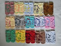 Animal Cross Ankle Socks - 12 pack 