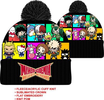 My Hero Academia Sanrio Pom Beanie 