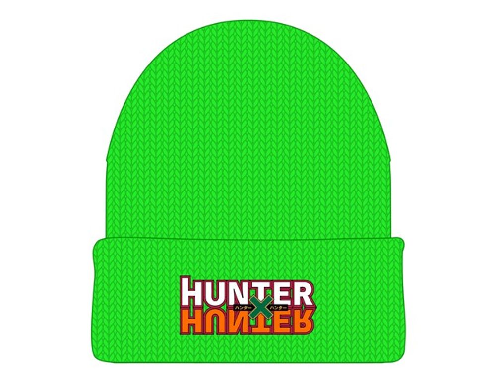 Hunter X Hunter Logo Green Beanie 