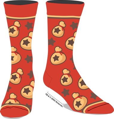 Animal Crossing Bell Bag Socks 