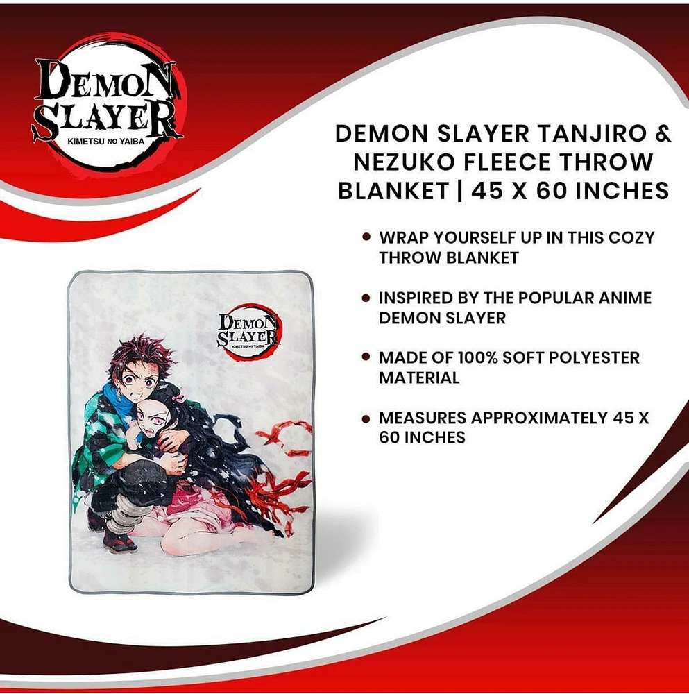Demon Slayer Winter Blanket 