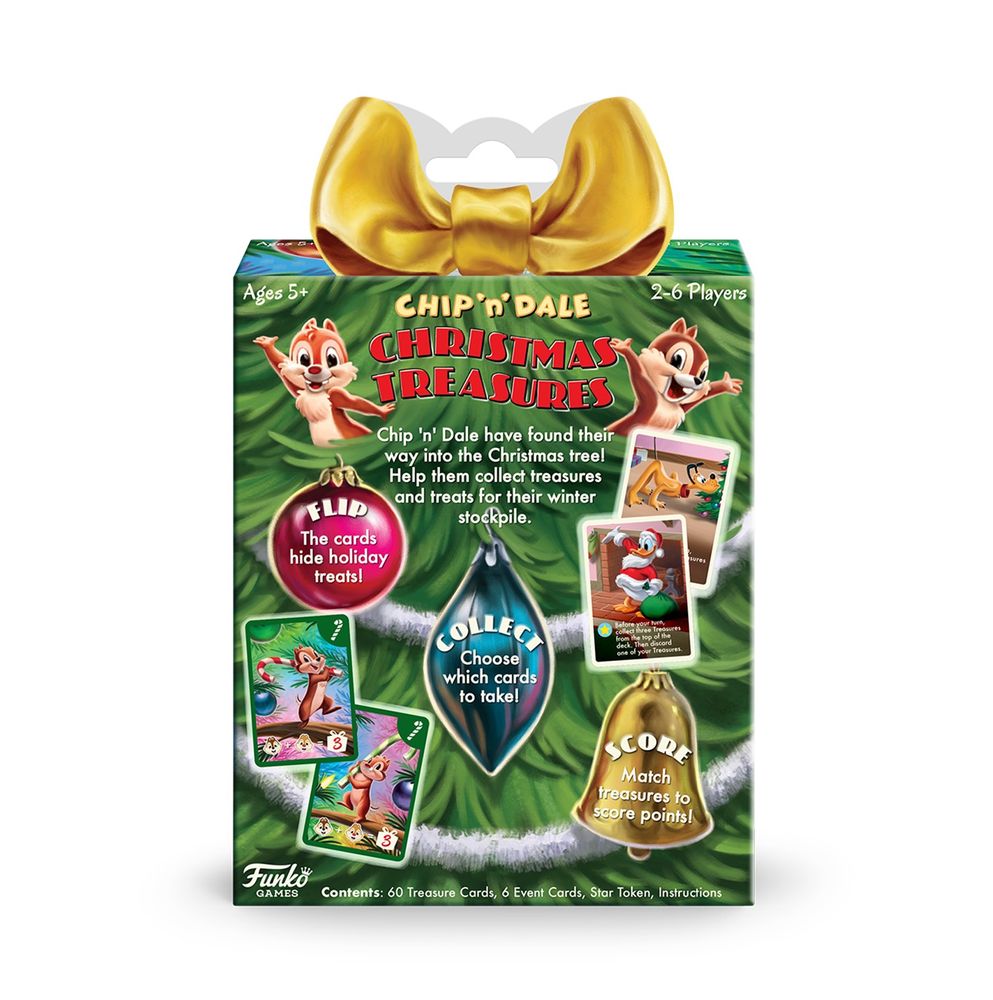Signature Games: Chip N Dale Christmas Treasures Card Games 
