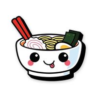 Ramen Bowl Magnet 