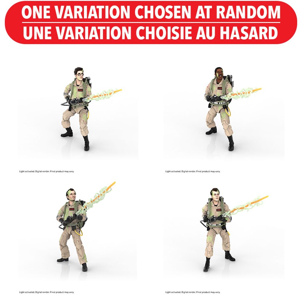 Ghostbusters Plasma Series Glow-in-the-Dark - One variation chosen at random