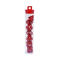 Jeu de dés pour JDR sur table 7 pièces