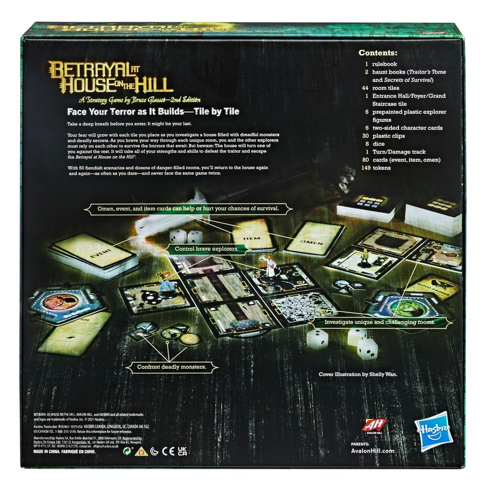 Ah Betrayal House On Hill English 