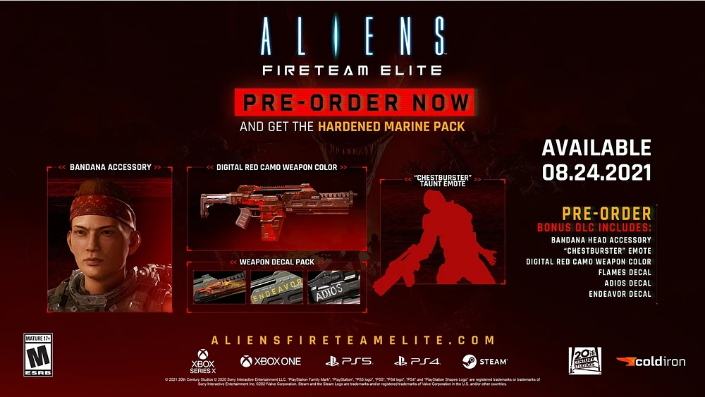 Aliens Fireteam Elite