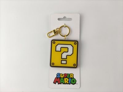 Super Mario Mystery Block Keychain 