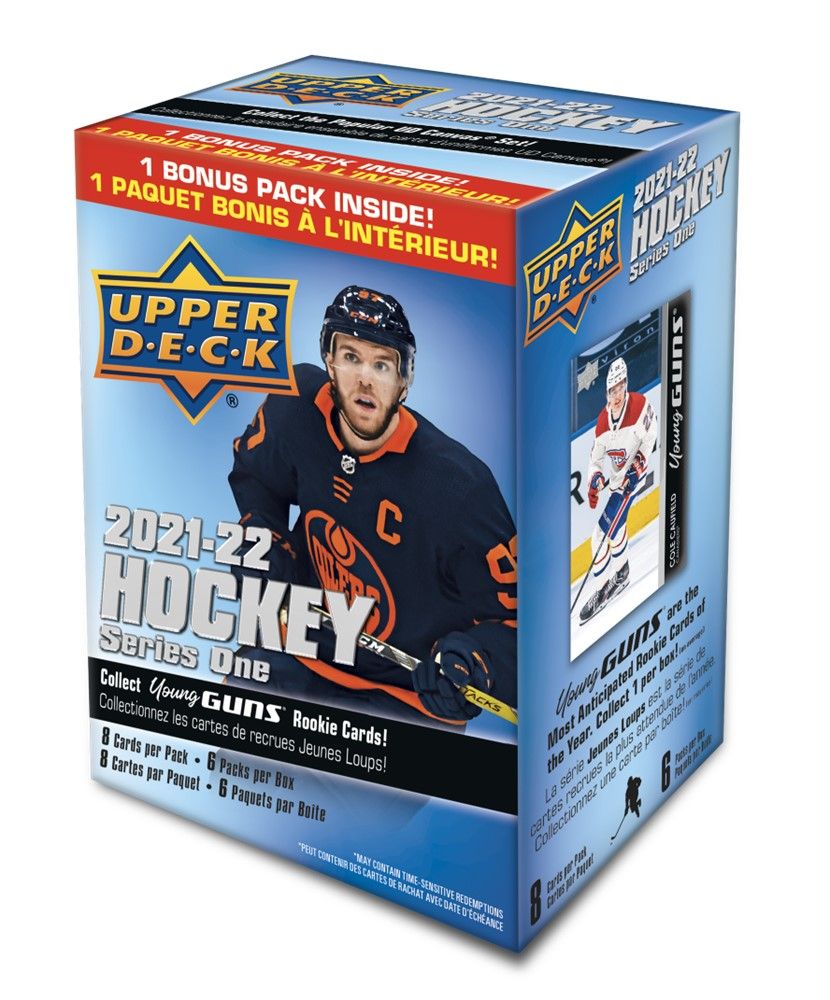 Upper Deck NHL 21-22 Series Blaster Pack