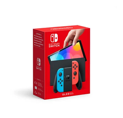 Nintendo Switch (OLED Model) - Red/Blue 