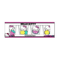 Hello Kitty 4pack Fruit Shot Glass 