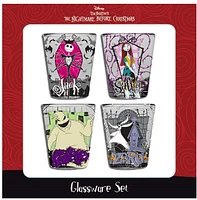 The Nightmare Before Christmas 4 Pack Shot Glass Set