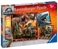 Jurassic World 3x49pc Puzzle 