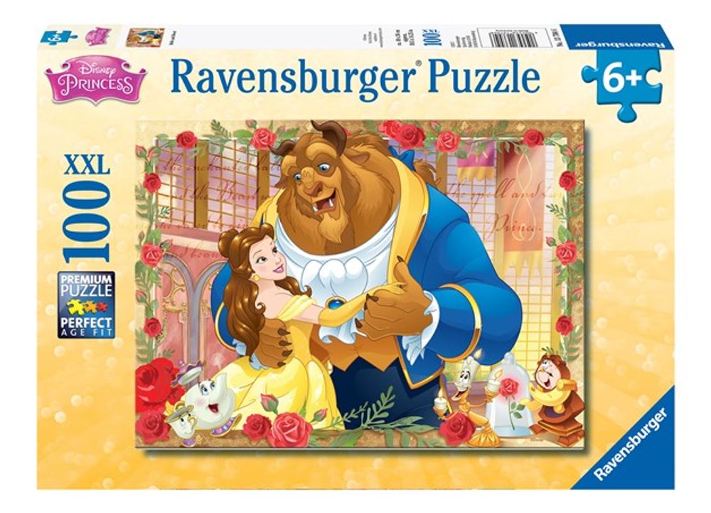 Beauty and the Beast: Belle & Beast 100pc Puzzle 