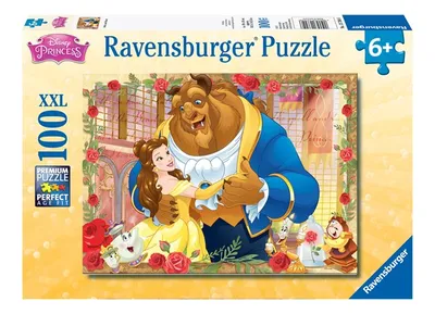 Beauty and the Beast: Belle & Beast 100pc Puzzle 