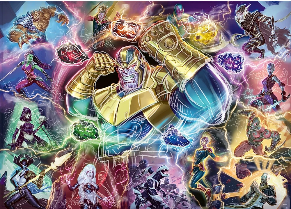 Marvel Villainous Thanos 1000PC 
