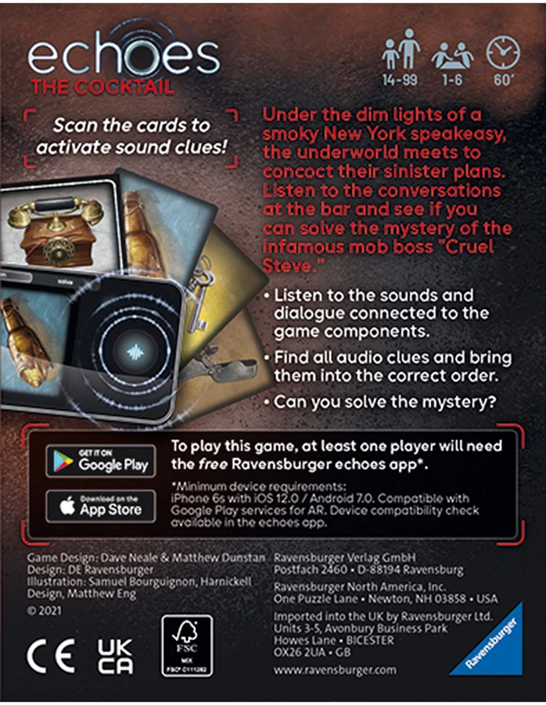 Echoes Audio Mystery Game Assorted – Une variation choisie au hasard