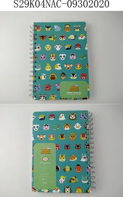 Animal Crossing Aop Notebook 