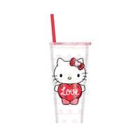 Hello Kitty Heart Stainless Tumbler 