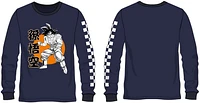 Dragon Ball Z Checkered Long Sleeve Youth Shirt - M 