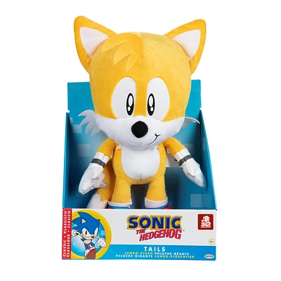 Tails Jumbo Plsh 30th Anv Stkr 