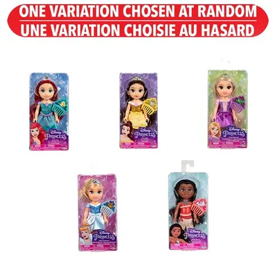 Disney Petite Dolls With Glitter Assorted – One Variation Chosen at Random