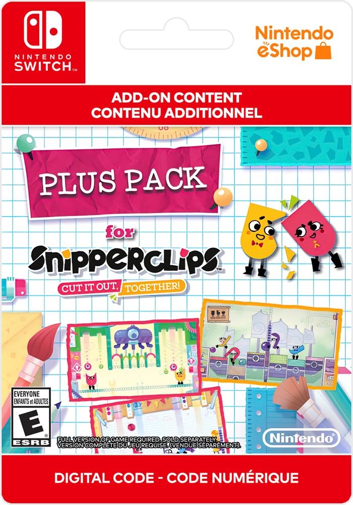 Snipperclips: Cut It Out, Together! - Plus Pack