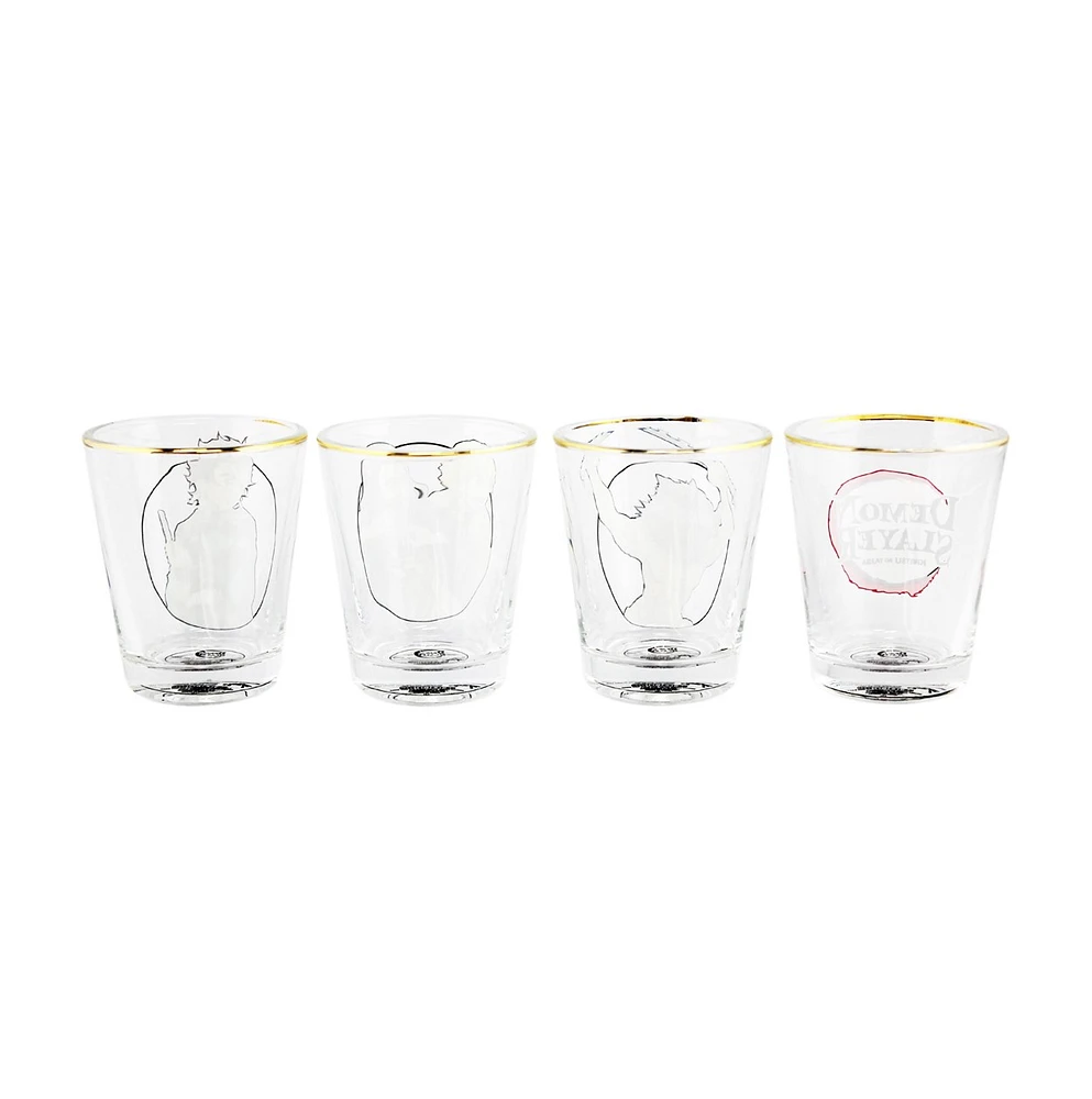 Demon Slayer Shot Glasses 4 Pack 