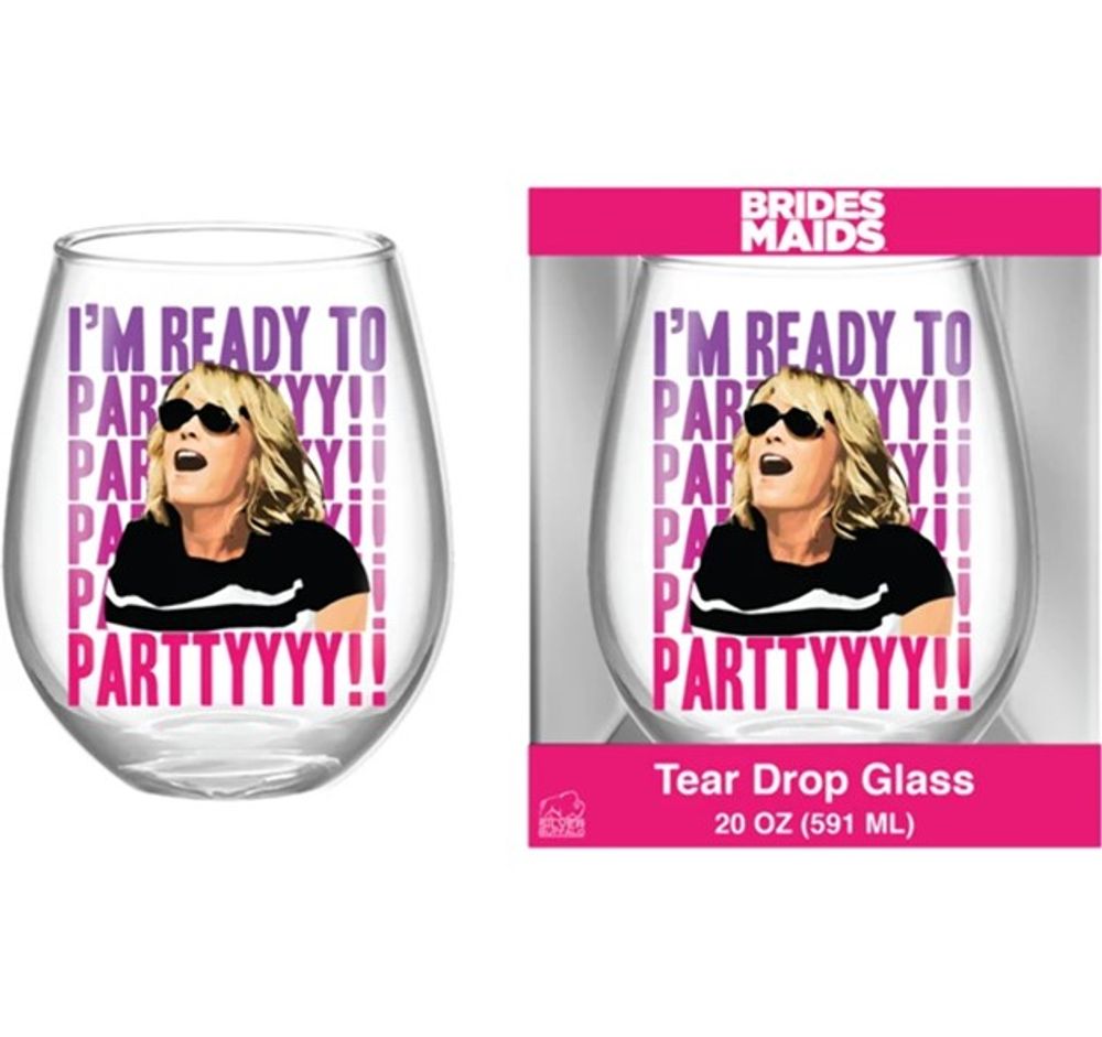 Bridesmaids Party Wine Glass 