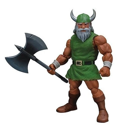Golden Axe: Gilius Thunderhead & Chicken Leg 1/12 Scale Action Figure 