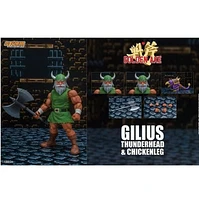 Golden Axe: Gilius Thunderhead & Chicken Leg 1/12 Scale Action Figure 