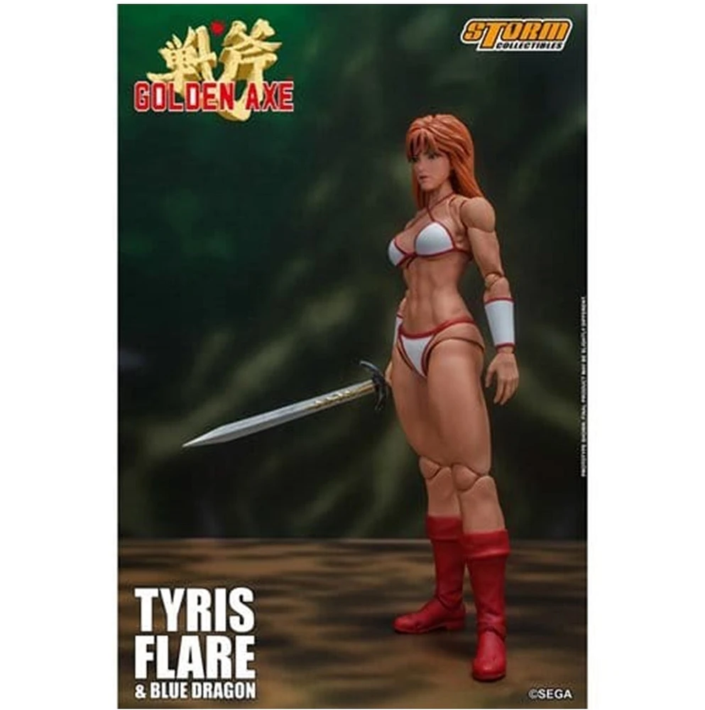 Golden Axe Tyris Flare & Blue Dragon 1:12 Scale Action Figure 
