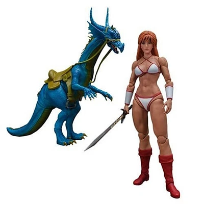 Golden Axe Tyris Flare & Blue Dragon 1:12 Scale Action Figure 