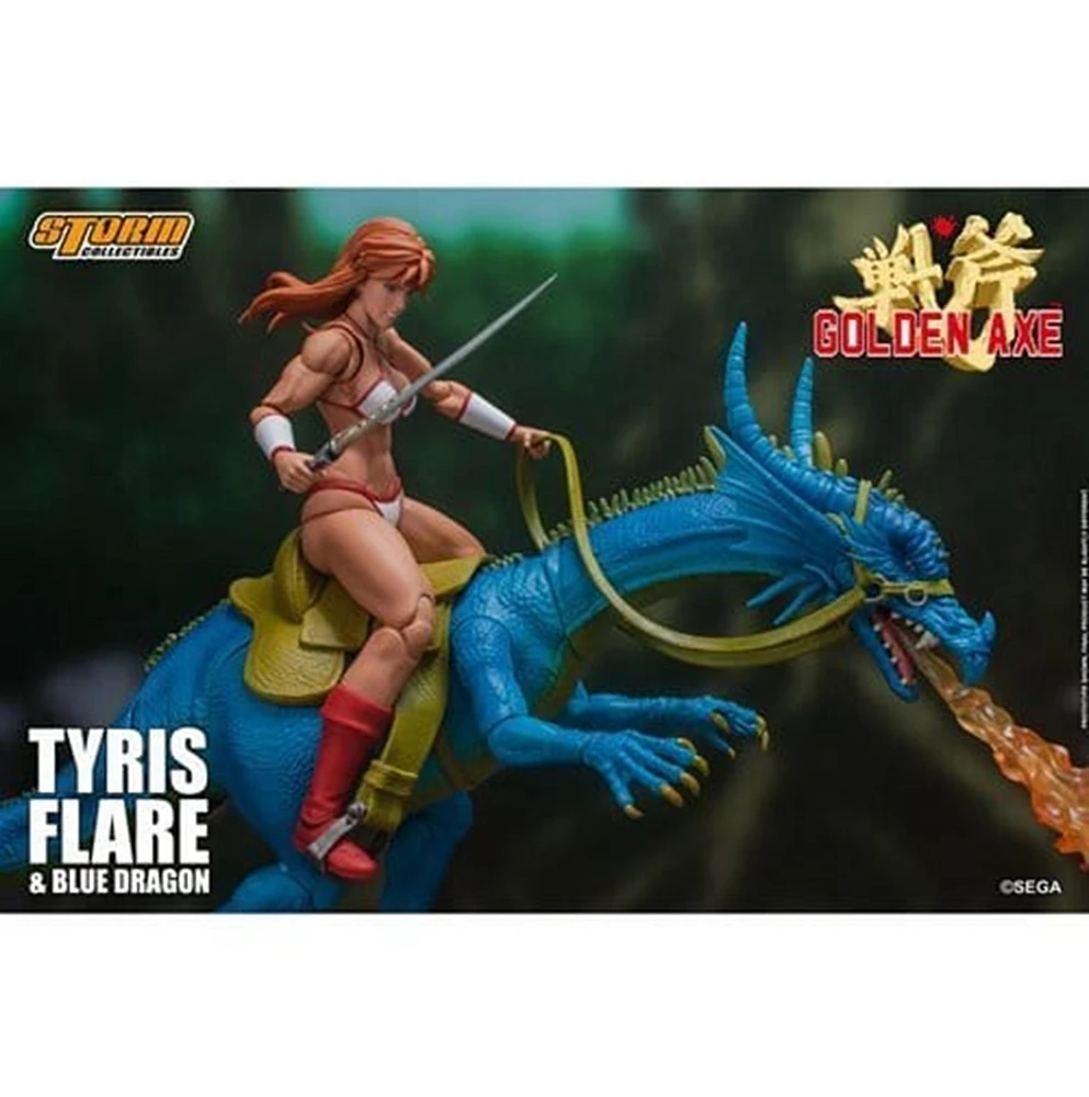 Golden Axe Tyris Flare & Blue Dragon 1:12 Scale Action Figure 