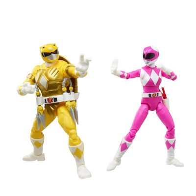 Power Rangers X TMNT Lightning Collection Michelangelo et April O'Neil 