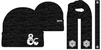 Dungeons and Dragons Hat & Scarf Set 