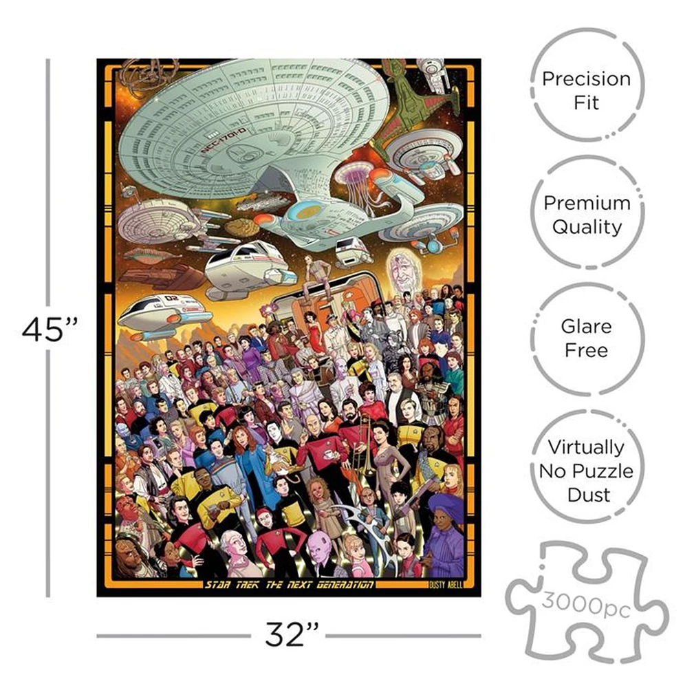 Star Trek TNG 3000 Piece Jigsaw Puzzle 