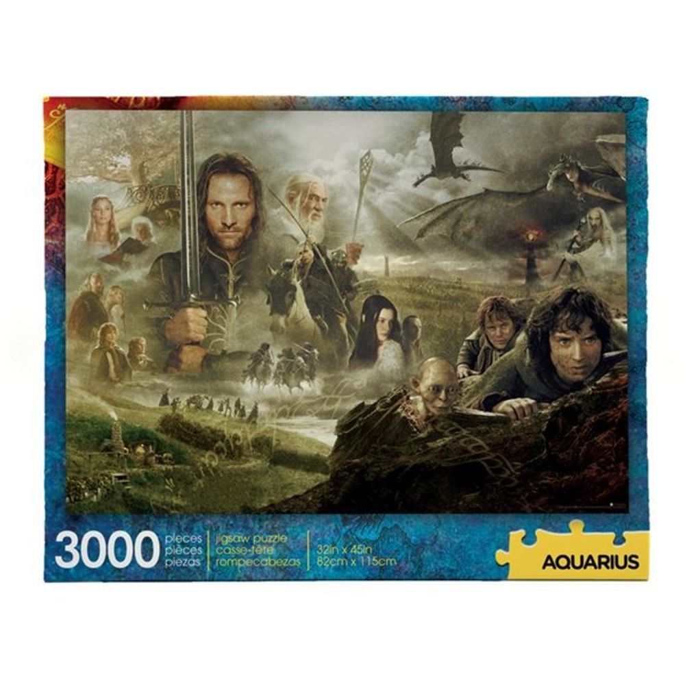 Lord of the Rings Saga 3000 Piece Jigsaw Puzzle 