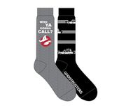 Ghostbusters 2 Pack Adult Crew Socks 