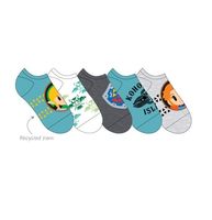 Zelda No Show Junior 5 Pack Socks 