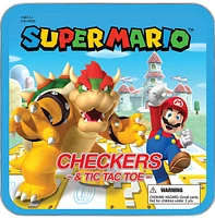 Super Mario vs Bowser Checkers & Tic Tac Toe 