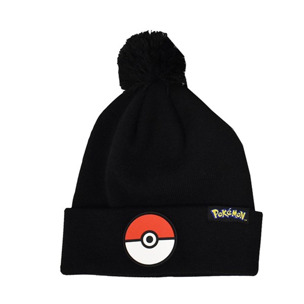 Kids Pokemon Pom Pokeball Hat 